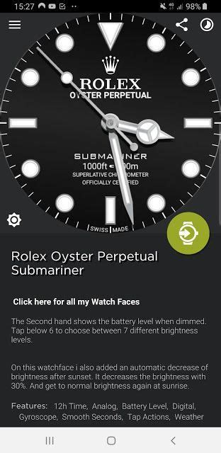 watch faces rolex vxp|rolex submariner watchface download.